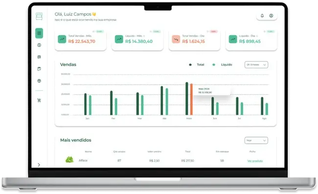 Mockup Feira Facil desktop